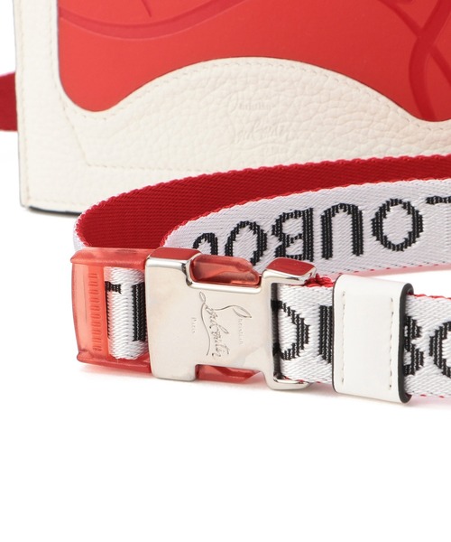 Christian Louboutin（クリスチャンルブタン）の「CHRISTIAN LOUBOUTIN / "Loubilab Sneakers Sole" ショルダーミニバッグ（ショルダーバッグ・レディース・ホワイト・FREE）」の3枚目の写真