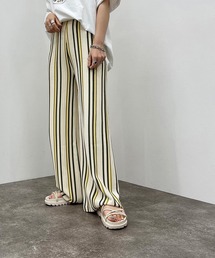 apres jour mignon | マルチストライプニットパンツ【ZOZOTOWN限定アイテム】(その他パンツ)