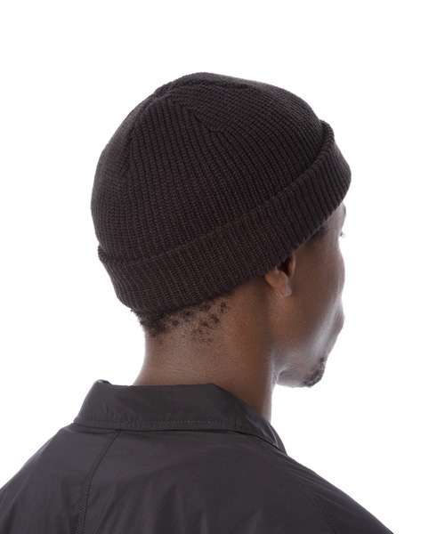 DAILY STANDARD by SANDINISTA（デイリースタンダードバイサンディニスタ）の「Daily Acrylic Rib Knit Cap / アクリルリブニットキャップ（ニットキャップ/ビーニー・メンズ・チャコールグレー/ブラック/ネイビー/カーキ・FREE）」の6枚目の写真