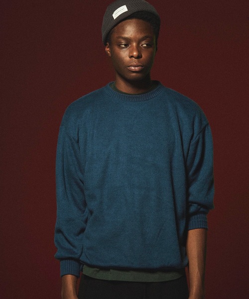 DAILY STANDARD by SANDINISTA（デイリースタンダードバイサンディニスタ）の「Daily Acrylic Rib Knit Cap / アクリルリブニットキャップ（ニットキャップ/ビーニー・メンズ・チャコールグレー/ブラック/ネイビー/カーキ・FREE）」の14枚目の写真