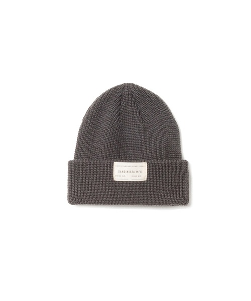 DAILY STANDARD by SANDINISTA（デイリースタンダードバイサンディニスタ）の「Daily Acrylic Rib Knit Cap / アクリルリブニットキャップ（ニットキャップ/ビーニー・メンズ・チャコールグレー/ブラック/ネイビー/カーキ・FREE）」の18枚目の写真