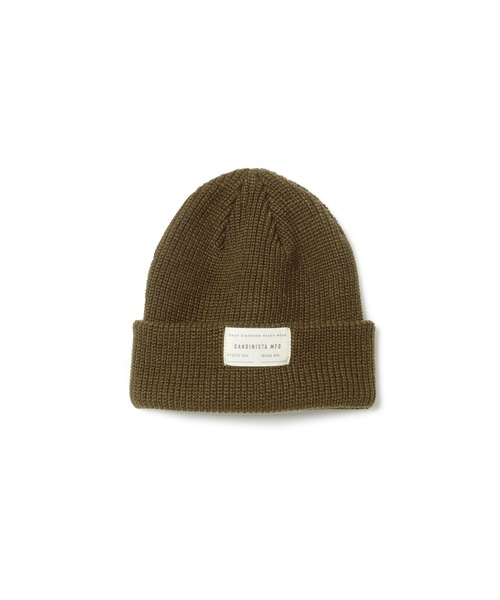 DAILY STANDARD by SANDINISTA（デイリースタンダードバイサンディニスタ）の「Daily Acrylic Rib Knit Cap / アクリルリブニットキャップ（ニットキャップ/ビーニー・メンズ・チャコールグレー/ブラック/ネイビー/カーキ・FREE）」の20枚目の写真