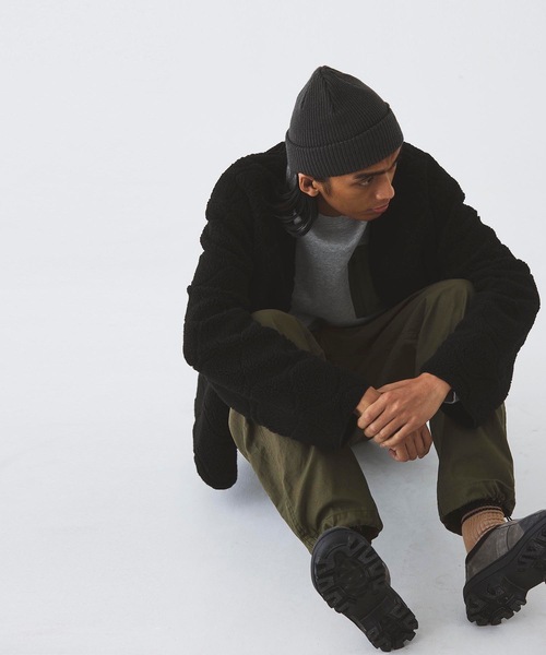 DAILY STANDARD by SANDINISTA（デイリースタンダードバイサンディニスタ）の「Daily Acrylic Rib Knit Cap / アクリルリブニットキャップ（ニットキャップ/ビーニー・メンズ・チャコールグレー/ブラック/ネイビー/カーキ・FREE）」の22枚目の写真