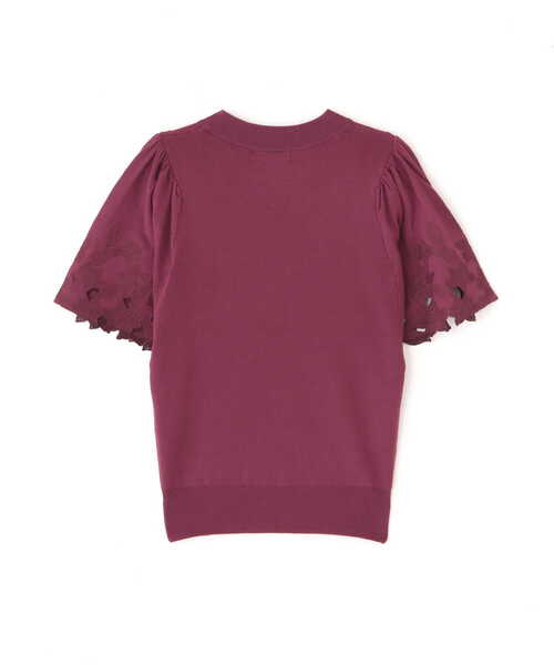 PROPORTION BODY DRESSING（プロポーションボディドレッシング）の「エンブロイダリーフレアニット / 1211270801（ニット/セーター・レディース・ボルドー/ブラック/ダークグレー・FREE）」の16枚目の写真