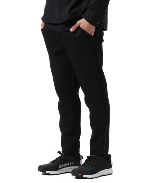 SOPHNET.（ソフネット）の「TECH KNIT HEM ZIP PANTS（スウェットパンツ・メンズ・チャコールグレー/ブラック・MEDIUM/LARGE/SMALL/X-LARGE）」の4枚目の写真