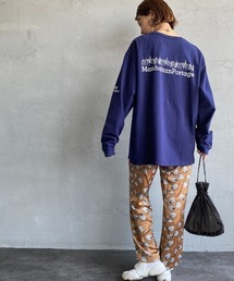[MANHATTAN PORTAGE/マンハッタンポーテージ] ビッグシルエット バックロゴプリントロンT