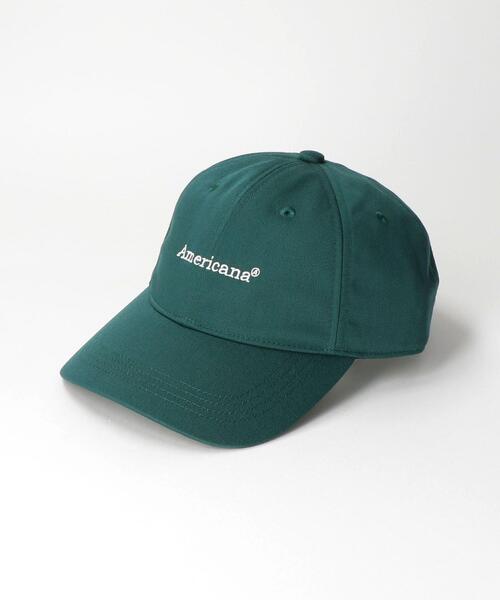 AMERICANA（アメリカーナ）の「＜Americana(アメリカーナ)＞ロゴキャップ（キャップ・レディース・ベージュ/ダークブラウン/ダークグリーン・FREE）」の11枚目の写真