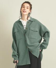 BEAUTY&YOUTH UNITED ARROWS | BY ウールブレンド シャツニットカーディガン ∴(カーディガン/ボレロ)