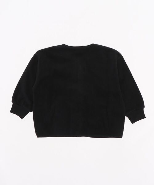 undeny.（アンディニ－）の「undeny./アンデニー フリースノーカラージャケット（ノーカラージャケット・キッズ・ベージュ/ブラック/カーキ・XL/M/L/S）」の5枚目の写真