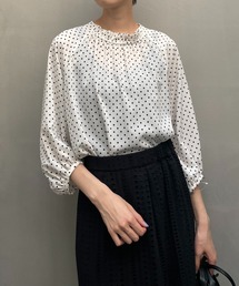 un dix cors | ここでしか手に入らない！【WEB限定】ドットブラウス(シャツ/ブラウス)