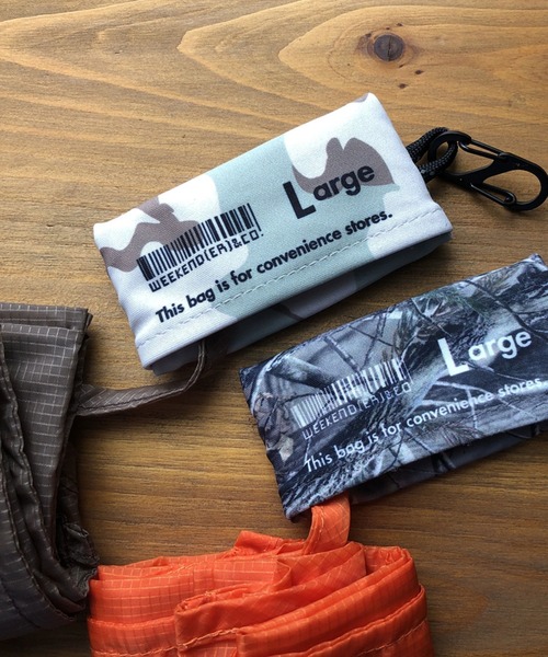 WEEKEND(ER)(ウィークエンダー)の「WEEKEND(ER)/ ウィークエンダー HUNGBAG CAMO Large(エコバッグ/サブバッグ・メンズ・その他2/その他1・FREE)」の7枚目の写真