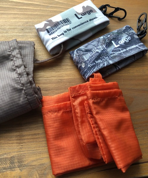 WEEKEND(ER)(ウィークエンダー)の「WEEKEND(ER)/ ウィークエンダー HUNGBAG CAMO Large(エコバッグ/サブバッグ・メンズ・その他2/その他1・FREE)」の4枚目の写真