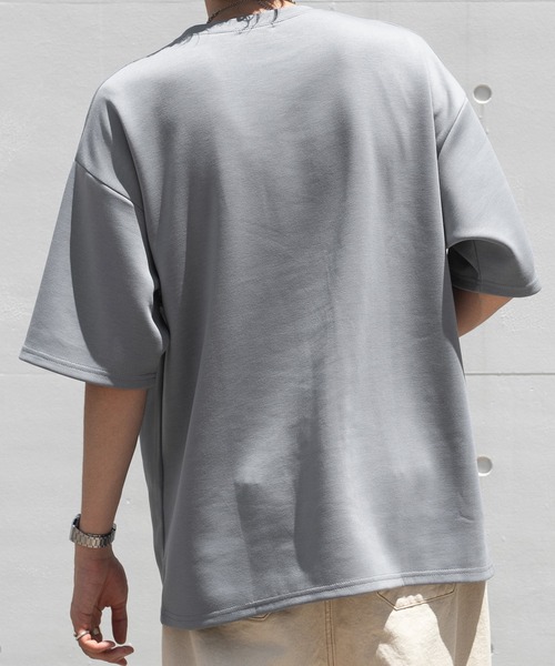 PairPair（ペアペア）の「ダンボールロゴT(ユニセックス)（Tシャツ/カットソー・レディース・グリーン/オフホワイト/グレイッシュブルー・MEDIUM/LARGE）」の13枚目の写真