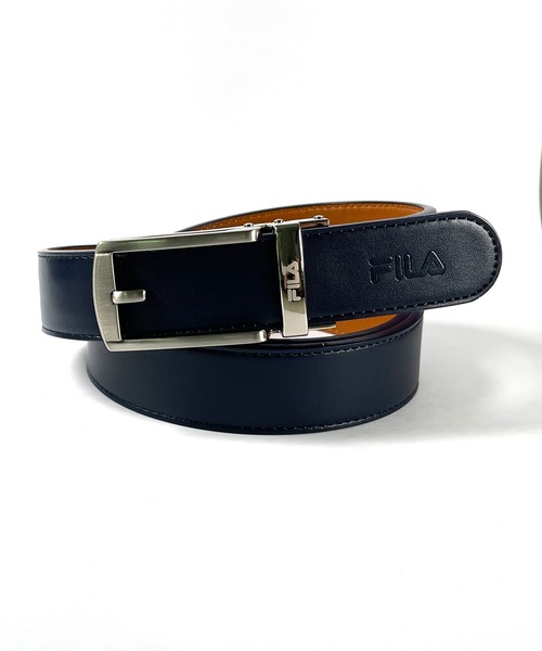 FILA(フィラ)の「【FILA/フィラ】ブランドロゴ カジュアル スマート ロックベルト(ベルト・メンズ・レッド/ネイビー/チョコ/ホワイト/ブラウン/ブラック・FREE)」の6枚目の写真