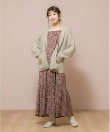 flower | フローラルギャザーワンピース(ワンピース)