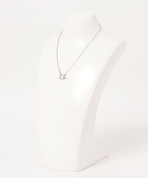 N.（N. Natural Beauty Basic）（エヌエヌナチュラルビューティーベーシック）の「デザインチェーンネックレス（ネックレス・レディース・シルバー/ゴールド・FREE）」の3枚目の写真