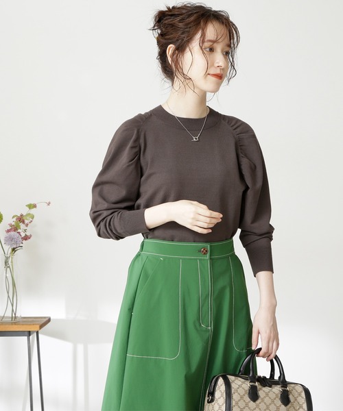 N.（N. Natural Beauty Basic）（エヌエヌナチュラルビューティーベーシック）の「デザインチェーンネックレス（ネックレス・レディース・シルバー/ゴールド・FREE）」の4枚目の写真