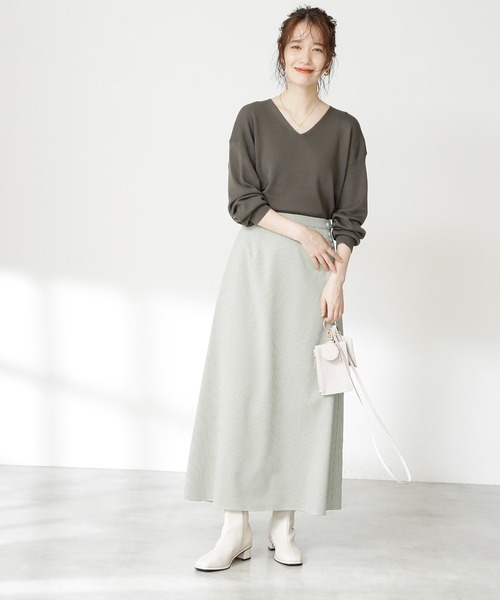 N.（N. Natural Beauty Basic）（エヌエヌナチュラルビューティーベーシック）の「デザインチェーンネックレス（ネックレス・レディース・シルバー/ゴールド・FREE）」の7枚目の写真