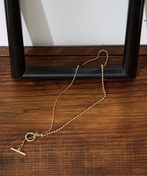 N.（N. Natural Beauty Basic）（エヌエヌナチュラルビューティーベーシック）の「デザインチェーンネックレス（ネックレス・レディース・シルバー/ゴールド・FREE）」の8枚目の写真