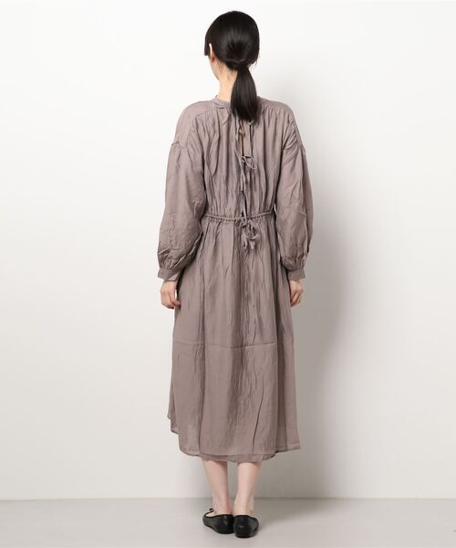 ehka sopo（エヘカソポ）の「バックリボンワンピース（ワンピース・レディース・グレー/ブラック/ブルー・ﾌﾘ-）」の6枚目の写真