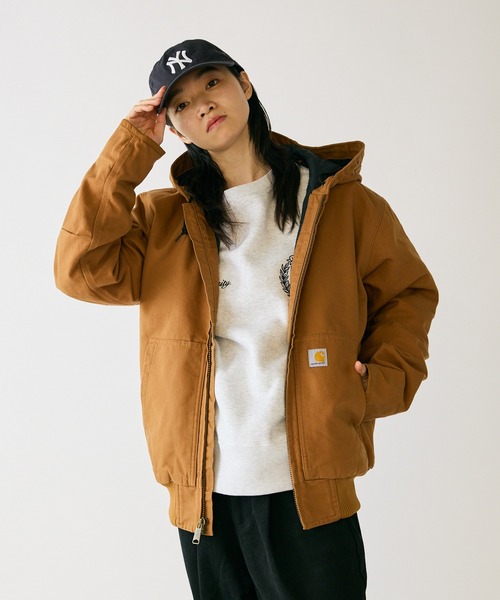 Carhartt ダックアクティブジャケット　裏ボア　ジャクソンコート Carhartt CARHARTT QUILTED FLANNEL LINE DUCK ACTIVE JACKET