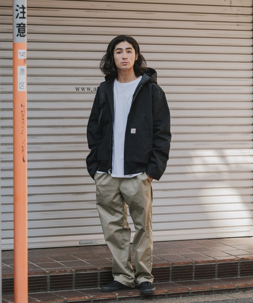 Carhartt ActiveカーハートアクティブA$AP Rocky着用 Carhartt カーハート #104050 Loose Fit Washed Duck Insulated