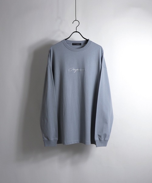 Confirm(コンファーム)の「Confirm / コンファーム ピアス / ライダースボーイ ビッグプリントロンT(Tシャツ/カットソー・メンズ・ブルー/ホワイト/ホワイト系その他/ブラック系その他/サックスブルー/ブラック・L/M)」の15枚目の写真