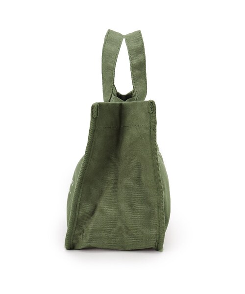 SHOO・LA・RUE(シューラルー)の「◆キャンバスFLORISTトート(トートバッグ・レディース・ブラック/ライトベージュ/オレンジ/ライトグリーン系・00)」の6枚目の写真