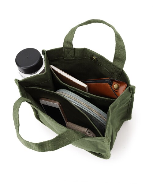 SHOO・LA・RUE(シューラルー)の「◆キャンバスFLORISTトート(トートバッグ・レディース・ブラック/ライトベージュ/オレンジ/ライトグリーン系・00)」の9枚目の写真