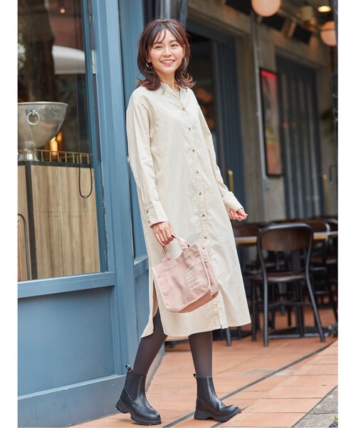 SHOO・LA・RUE(シューラルー)の「◆キャンバスFLORISTトート(トートバッグ・レディース・ブラック/ライトベージュ/オレンジ/ライトグリーン系・00)」の14枚目の写真