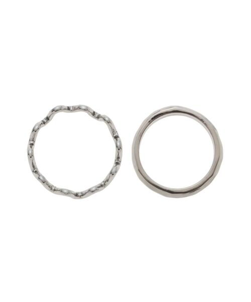 MURUA（ムルーア）の「アソートリングSET（ピアス（両耳用）・レディース・シルバー/ゴールド・FREE）」の6枚目の写真