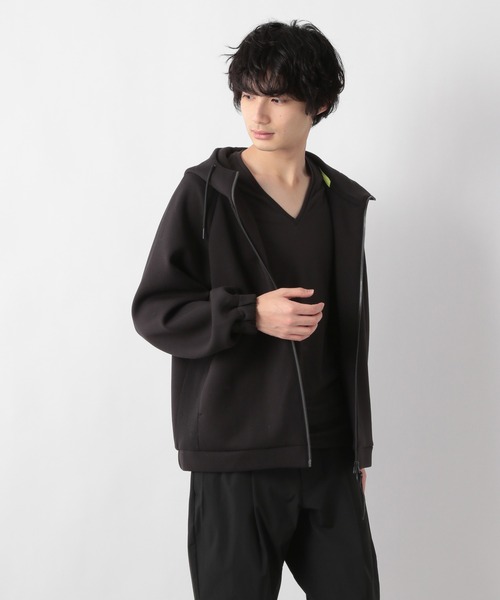 GLOBAL WORK(グローバルワーク)の「【Blintw】ブレスサーモVネック/944213(Tシャツ/カットソー・メンズ・ホワイト/ブラック・MEDIUM/LARGE)」の8枚目の写真