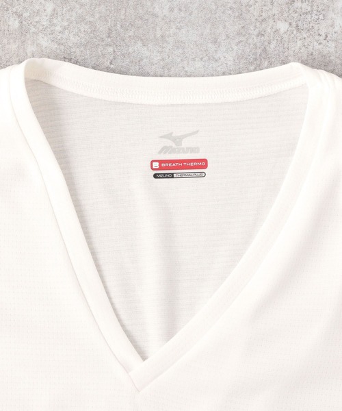 GLOBAL WORK(グローバルワーク)の「【Blintw】ブレスサーモVネック/944213(Tシャツ/カットソー・メンズ・ホワイト/ブラック・MEDIUM/LARGE)」の18枚目の写真