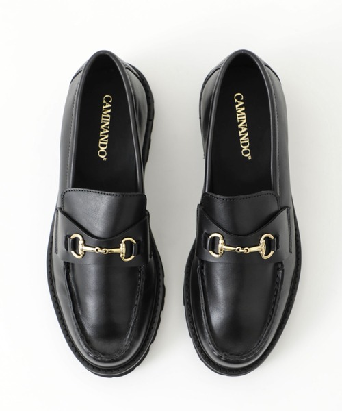 CAMINANDO（カミナンド）の「ビットローファー/BIT LOAFER（ローファー・メンズ・ブラック・26/27/28）」の4枚目の写真