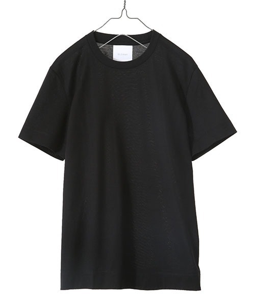 SLOANE（スローン）の「SLOANE / スローン：60/2 コットン天竺 Tシャツ：SL4S-T163[MUS]（Tシャツ/カットソー・メンズ・ホワイト/ブラック・4/3/5）」の5枚目の写真