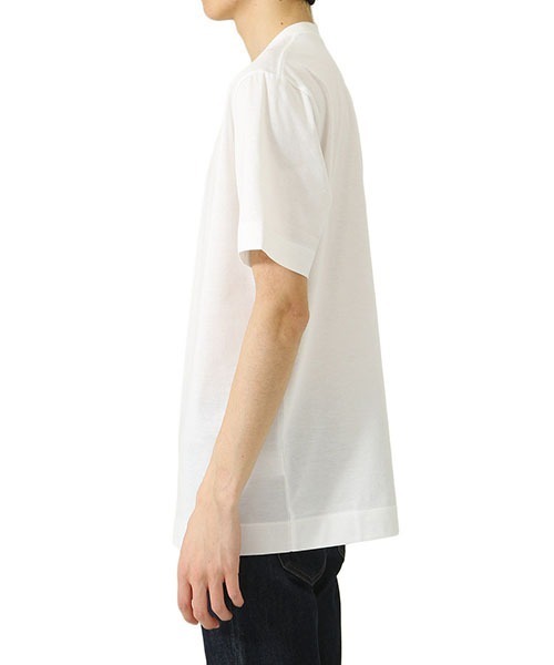 SLOANE（スローン）の「SLOANE / スローン：60/2 コットン天竺 Tシャツ：SL4S-T163[MUS]（Tシャツ/カットソー・メンズ・ホワイト/ブラック・4/3/5）」の19枚目の写真