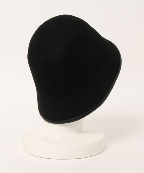 CIAOPANIC(チャオパニック)の「フェルトハット(ハット・レディース・ブラック/ベージュ・FREE)」の4枚目の写真