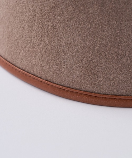 CIAOPANIC(チャオパニック)の「フェルトハット(ハット・レディース・ブラック/ベージュ・FREE)」の6枚目の写真