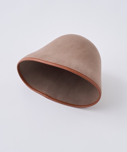 CIAOPANIC(チャオパニック)の「フェルトハット(ハット・レディース・ブラック/ベージュ・FREE)」の7枚目の写真