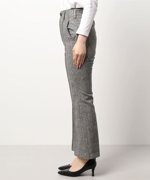 FREE'S MART（フリーズマート）の「【Sシリーズ対応】ヘリンボーンフレアパンツ（その他パンツ・レディース・ベージュ系その他/ブラック系その他・SMALL/MEDIUM）」の9枚目の写真