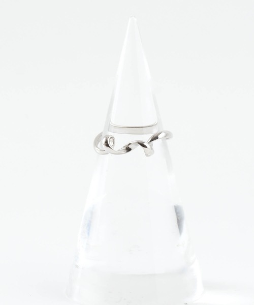 JUICY ROCK（ジューシーロック）の「GP(SV925)/SV925 ツイストピンキーリング（リング・レディース・シルバー/ゴールド・#4）」の15枚目の写真