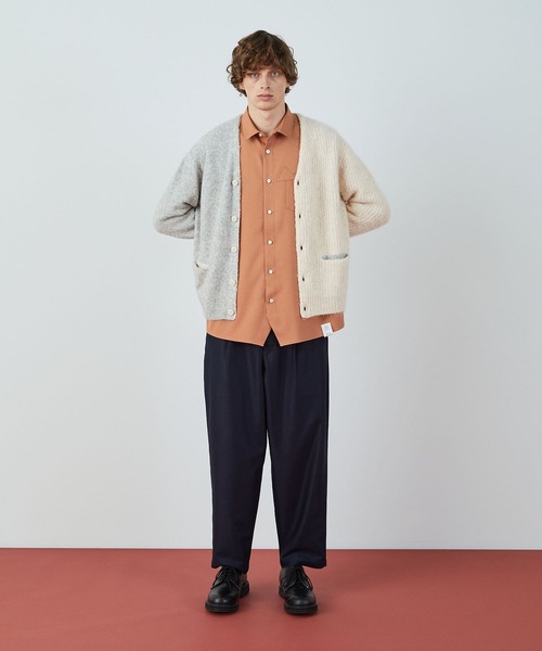 FRAPBOIS(フラボア)の「バイカーデ(カーディガン/ボレロ・レディース・ターコイズブルー/グレー・2/1)」の20枚目の写真