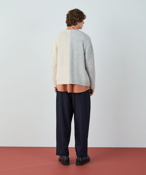 FRAPBOIS(フラボア)の「バイカーデ(カーディガン/ボレロ・レディース・ターコイズブルー/グレー・2/1)」の13枚目の写真