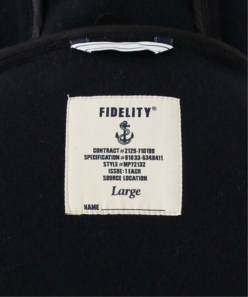FIDELITY（フィデリティ）の「【FIDELITY / フィデリティ】メルトン ルーズ ダッフルコート（ダッフルコート・メンズ・ネイビー・MEDIUM/LARGE）」の20枚目の写真