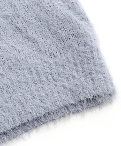 algy（アルジー）の「バックりぼんシャギーニット（ニット/セーター・キッズ・ブラック/サックスブルー/オフホワイト・SMALL/XX-SMALL/X-SMALL/MEDIUM）」の9枚目の写真