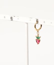 【Shirmie】フルーツモチーフ ゴールドフープピアス