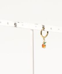 【Shirmie】フルーツモチーフ ゴールドフープピアス