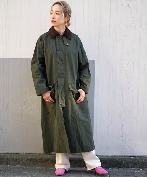 Barbour（バブアー）の「BARBOUR (バブアー) LADIES BURGHLEY PEACHED