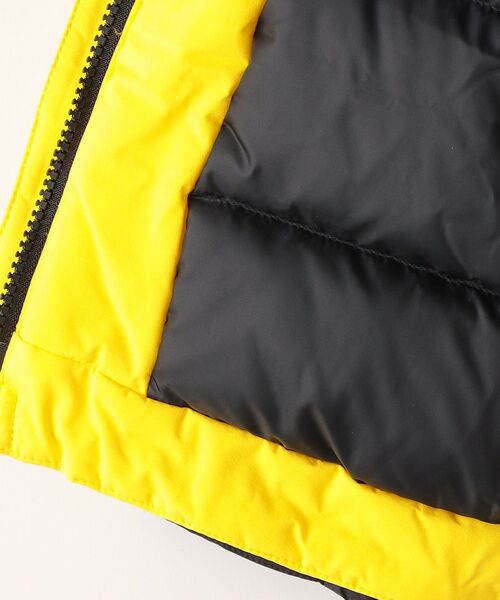 THE NORTH FACE(ザノースフェイス)の「THE NORTH FACE:Endurance Baltro Jacket(100~150cm)(ダウンジャケット/コート・キッズ・キャメル/ブラック/イエロー・150/140/120/110/100/130)」の7枚目の写真