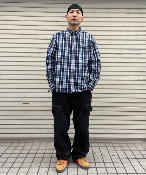 XLARGE（エクストララージ）の「EMBROIDERY L/S BD CHECK SHIRT